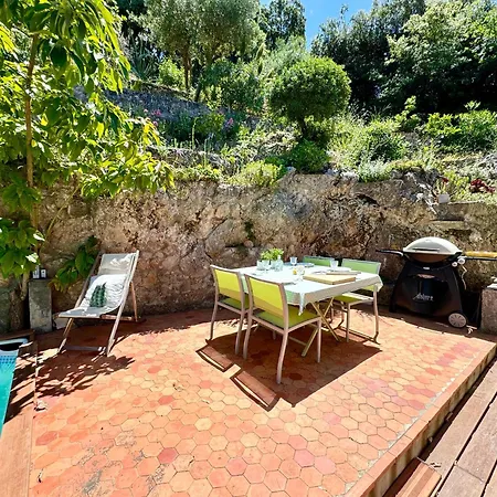 דירה Jardin Avec Jacuzzi, Vue Et Montagne, Clim & Parking ניס